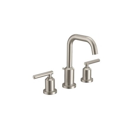 Moen Gibson Brushed Nickel Two-Handle Bathroom Faucet TV6142BN